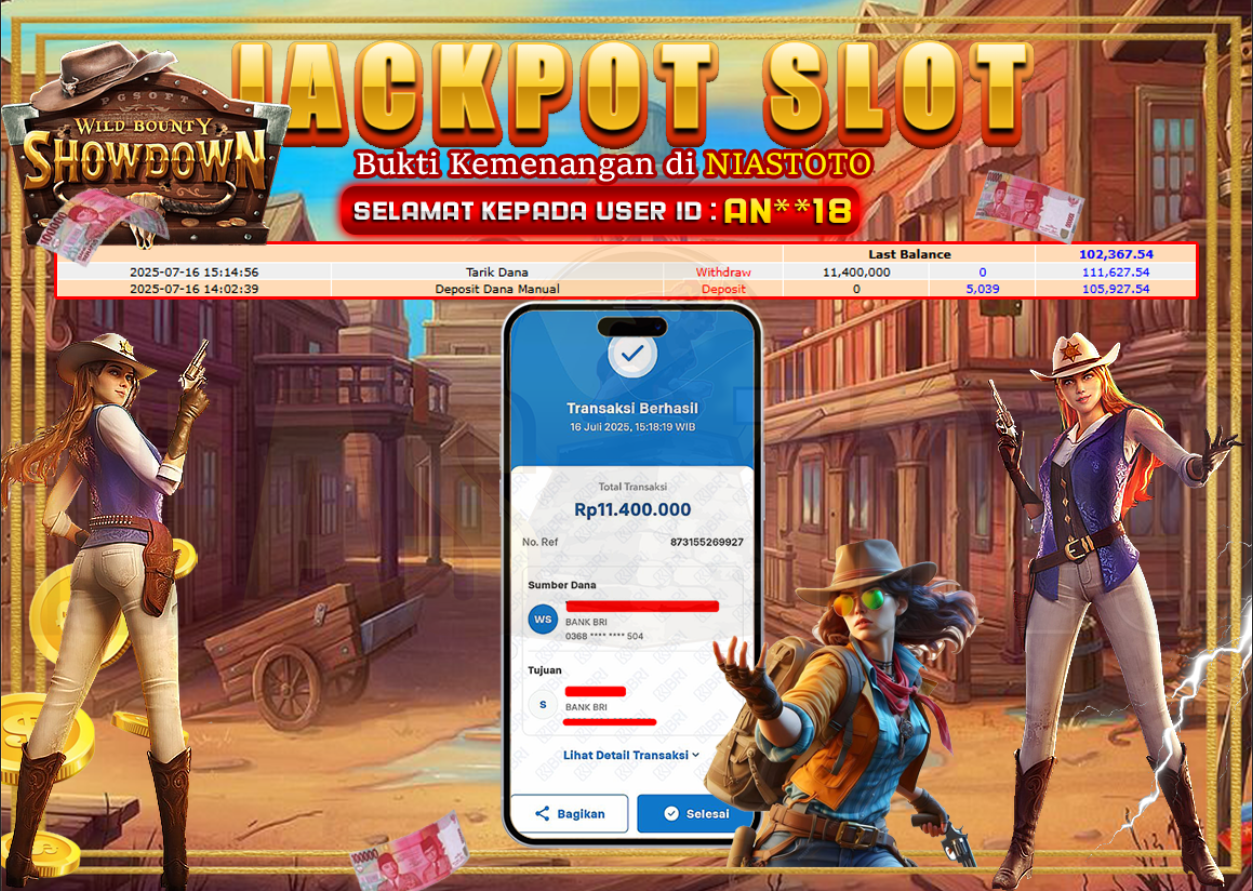 Bukti Jackpot Lunas NiasToto