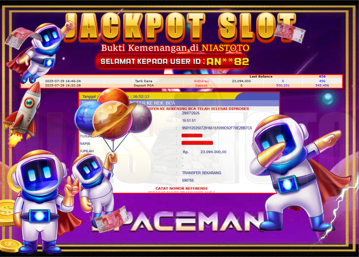 Bukti Jackpot Lunas NiasToto